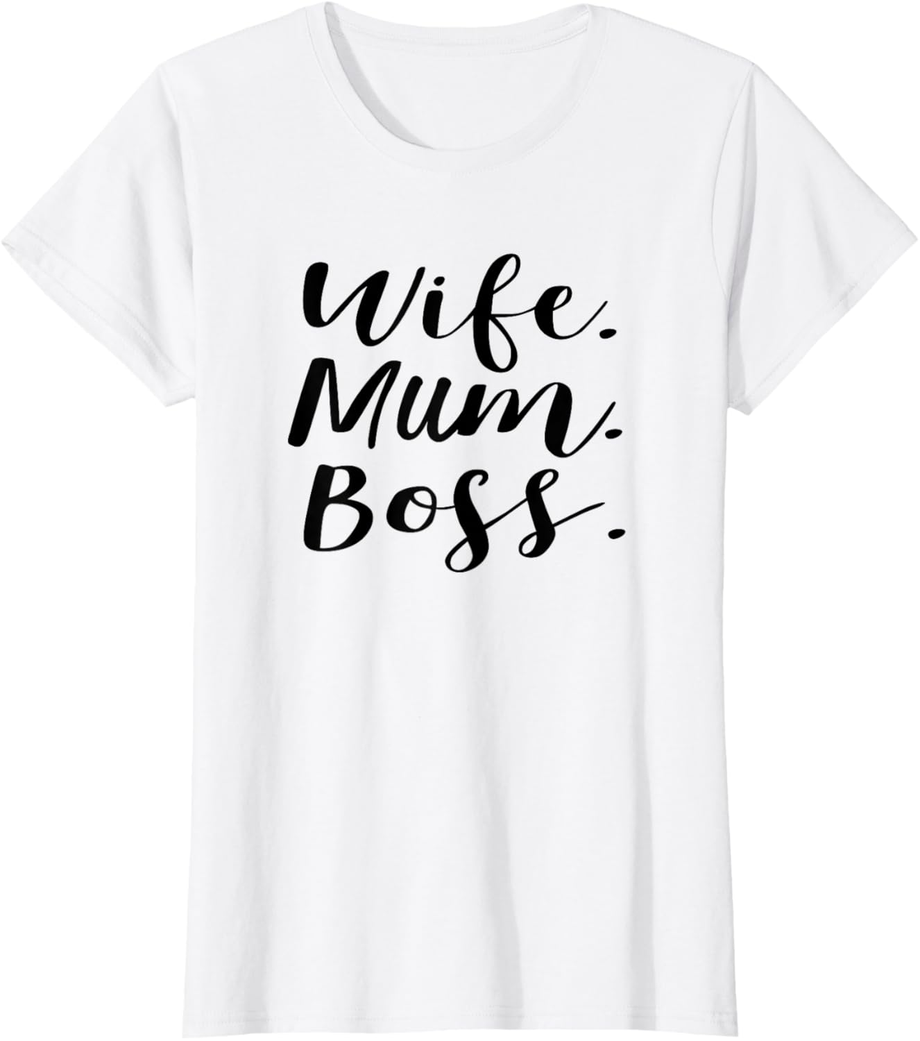 Wife Mum Boss' T-Shirt | Funny Mum, Mummy